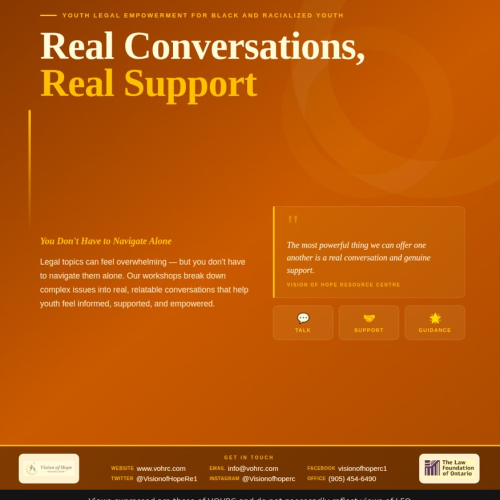 Real Conversations, Real Support